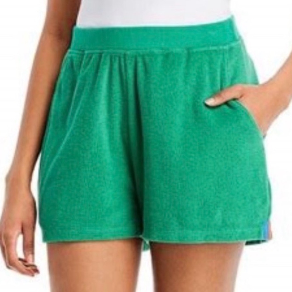 KULE The Terry Venus Green Shorts